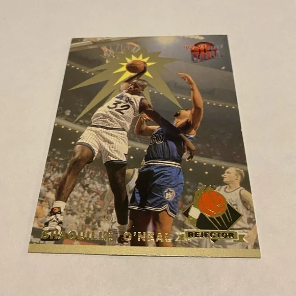 Shaquille O'Neal Rare! Rookie Insert 1993 Fleer Ultra Rejector Basketball Card - Picture 3 of 3